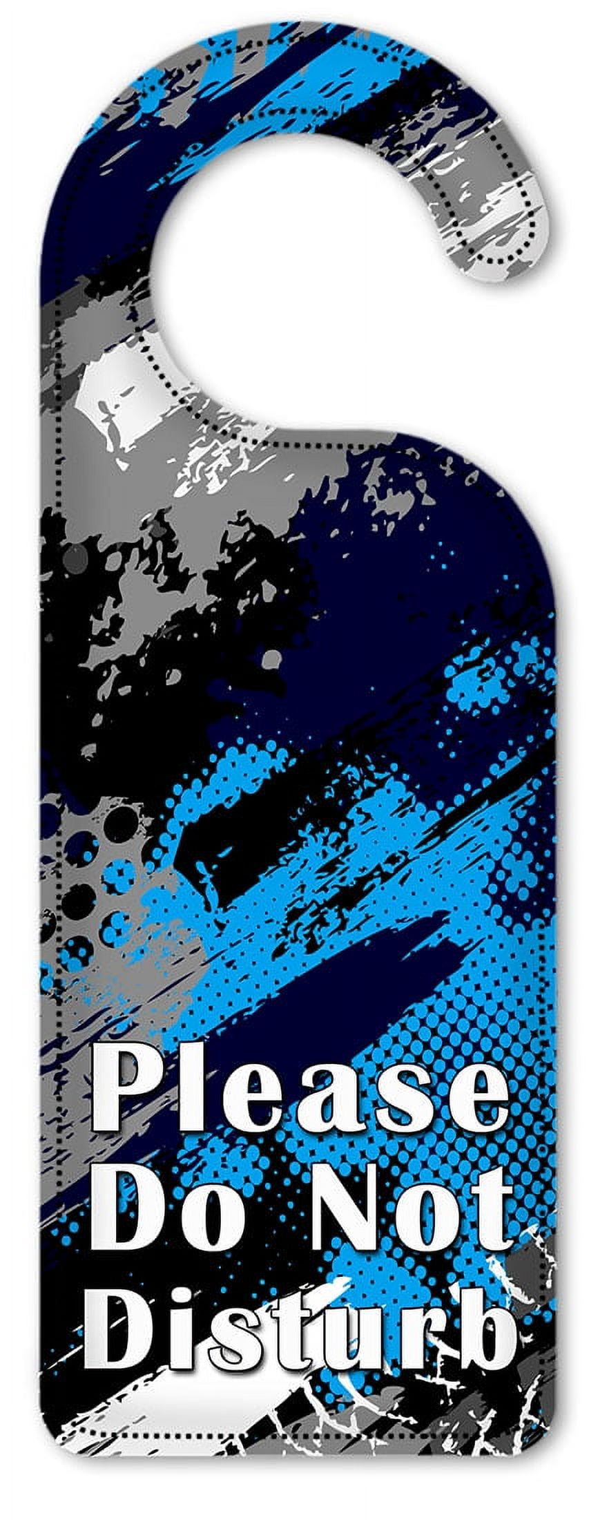 Do Not Disturb Door Knob Hanger Sign - Tire Tracks - Walmart.com