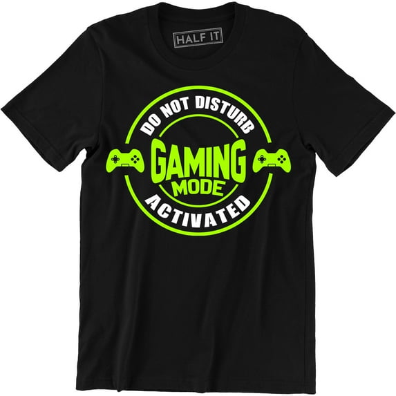Do Not Disturb Gaming Mode Activated with Remote Control Men's Gift T-Shirt