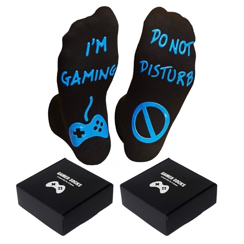 CYBIONE Calzini Da Gioco Divertenti Do Not DISTURB, I'M GAMING' in
