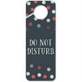 thumbnail image 1 of Do Not Disturb Polka Dots Plastic Door Knob Hanger Sign, 1 of 1