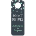 thumbnail image 1 of Do Not Disturb Presentation in Progress Plastic Door Knob Hanger Sign, 1 of 1