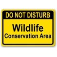 thumbnail image 2 of Handicap Bathroom Sign – 12" X 8" Aluminum – Pre-Drilled Holes – High Gloss – Made In USA (No Soliciting Theme) 2 of 5