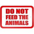 thumbnail image 1 of Do Not Feed the Animals Sign, 1 of 1