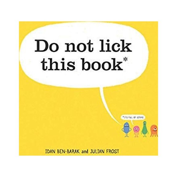 Pre-Owned Do Not Lick This Book by Idan Ben-Barak Paperback Children's Book English