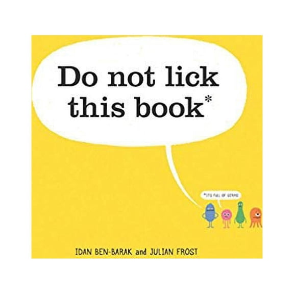 Pre-Owned Do Not Lick This Book by Idan Ben-Barak Paperback English