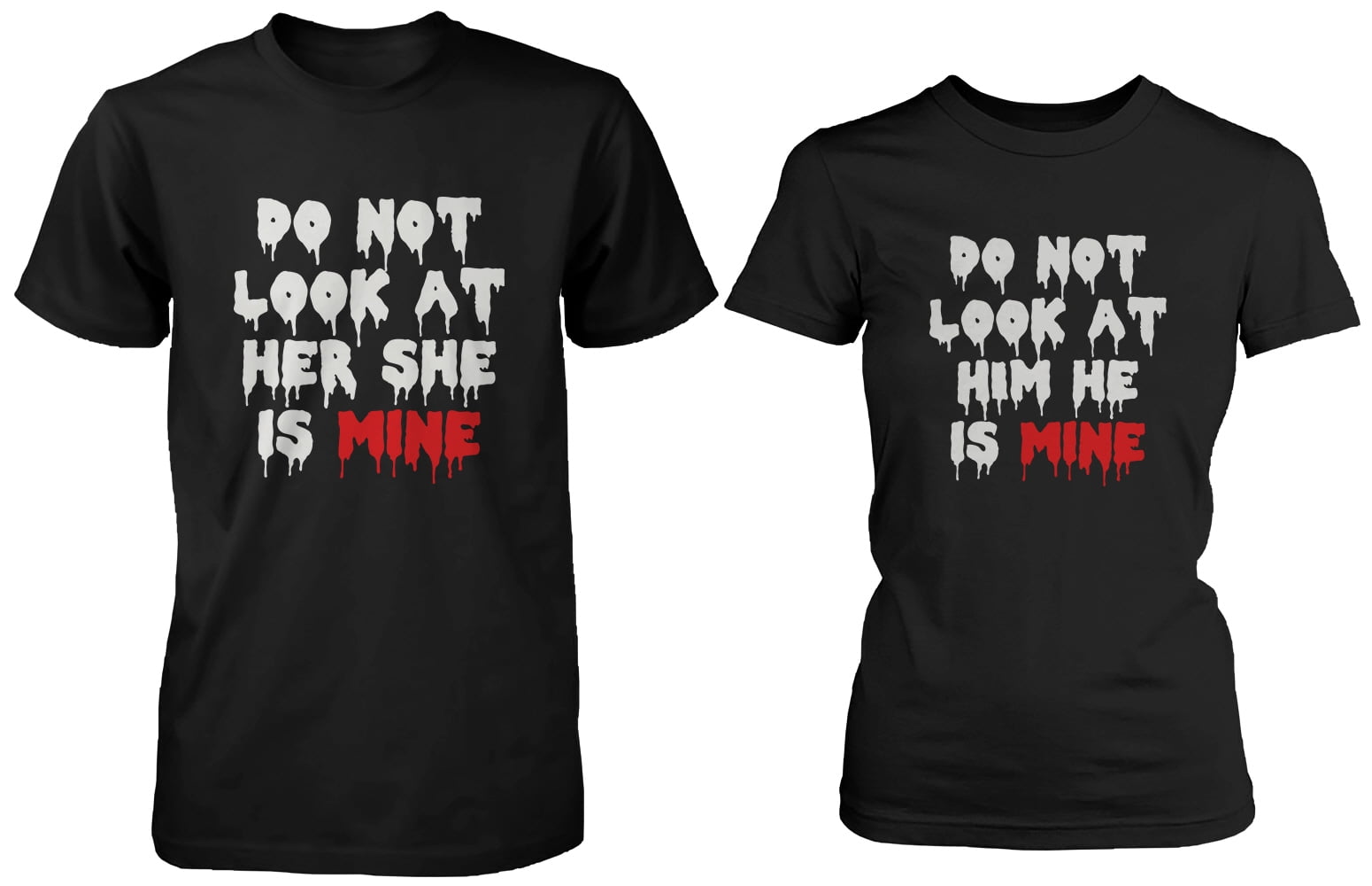 Funny couples halloween shirts sale