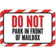 thumbnail image 1 of Do Not Park In Front Of Mailbox Sign, 1 of 1