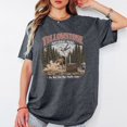 thumbnail image 1 of Do Not Pet The Fluffy Cows Comfort Colors Shirt, Funny Bison Meme Tee, National Park Graphic, Wildlife Lover Gift Multicolor, 1 of 4