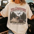 thumbnail image 1 of Do Not Pet The Fluffy Cows Shirt, Yellow.stone Tee, Funny Meme Buffalo National Park Shirt, 1 of 4