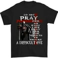 Do Not Pray Knights Templar St Day Mens TShirt 100 Cotton