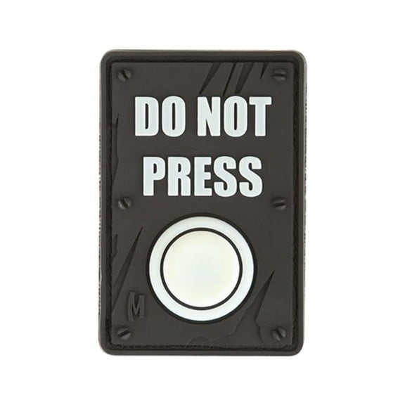 Do Not Press Morale Patch, Glow