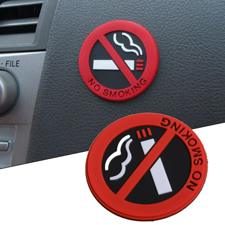 No smoking stickers for cars deals