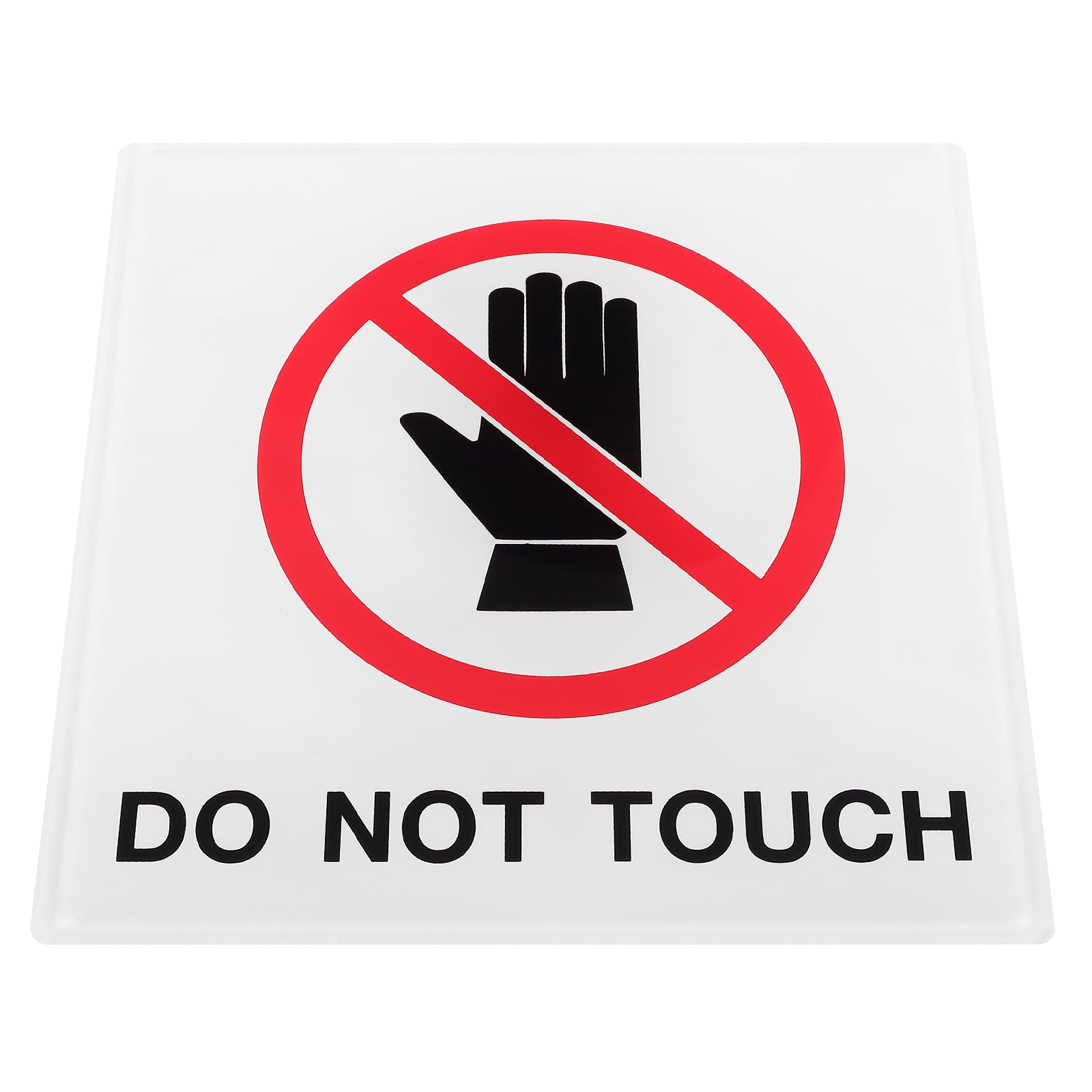Do Not Touch Sign Self Adhesive Warning Sign Sticker Safety Label Sign Do Not Touch Sign Self Adhesive Warning Sign Sticker Safety Label Sign