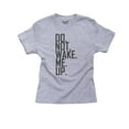 thumbnail image 1 of Do. Not. Wake. Me. Up. Cranky Morning Boy's Cotton Youth Grey T-Shirt, 1 of 2