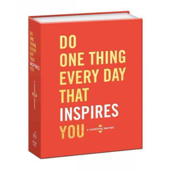 Pre-Owned Do One Thing Every Day That Inspires You: A Creativity Journal (Paperback) 0553447882 9780553447880