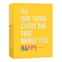 Pre-Owned Do One Thing Every Day That Makes You Happy: A Journal (Paperback) 0451496809 9780451496805