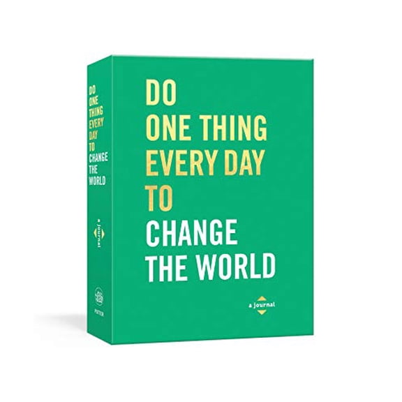 Pre-Owned Do One Thing Every Day to Change the World: A Journal (Paperback) 0593135075 9780593135075
