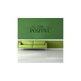 thumbnail image 1 of Do Positive Think Positive Be Positive Do Think Be - Life Motivational Inspiration Quote Vinyl Wall Art Wall Sticker Wall Decal Decoration For Home Room Class Room Office Living Room Size (18x20 inch), 1 of 3