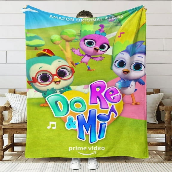 Do Re Mi Throw Blanket Gifts for Fans Lover Girls Boys Women Present Hoodie Him Bed 50"x60"