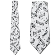 Do Re Mi Ties Music Notes Neckties Mens Tie Sheet Music by The Three Rooker Necktie Company
