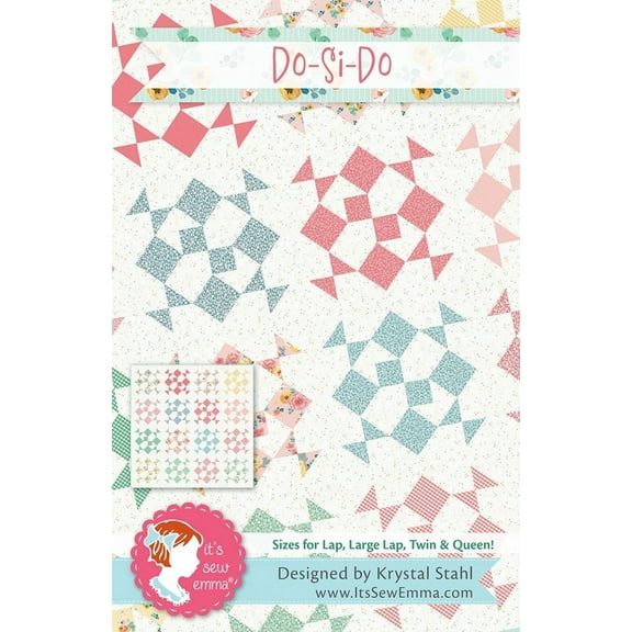 Do-Si-Do Quilt Pattern by It's Sew Emma