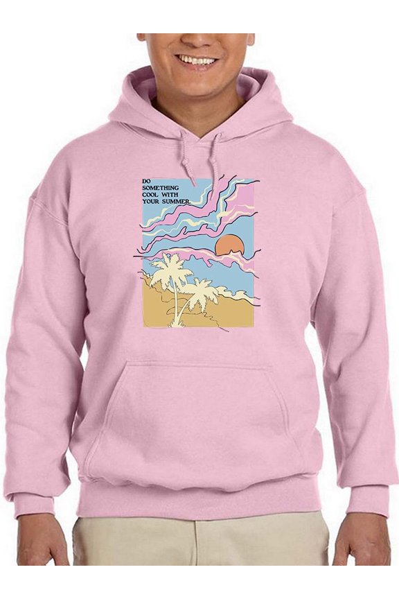 Do Something Cool Hoodie Men -Image by Shutterstock, Male Medium