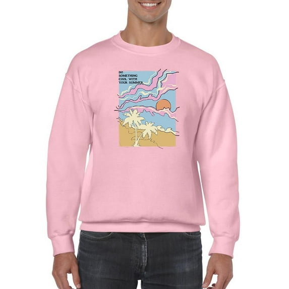 Do Something Cool Sweatshirt Men -Image by Shutterstock, Male Medium