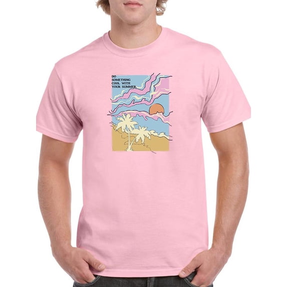 Do Something Cool T-Shirt Men -Image by Shutterstock, Male Small