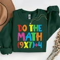 thumbnail image 1 of Do The Math 67 Meme 6 7 Six Seven Teacher – T-Shirt, Hoodie & Sweatshirt – Fun Educational Apparel – Teachers & Math, 1 of 6