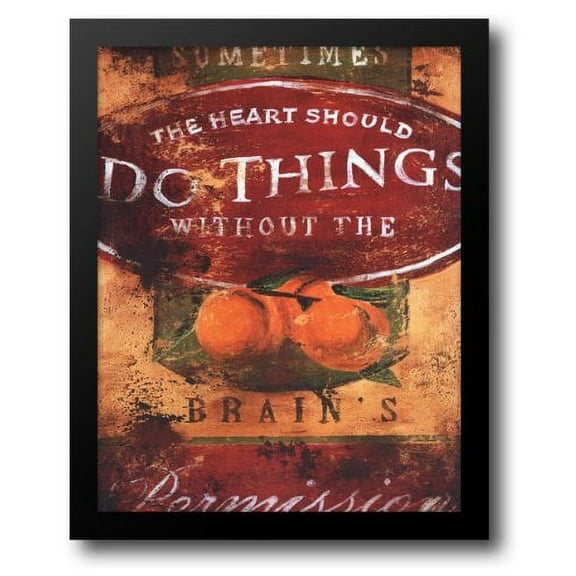 Do Things 26x32 Framed Art Print by White, Rodney