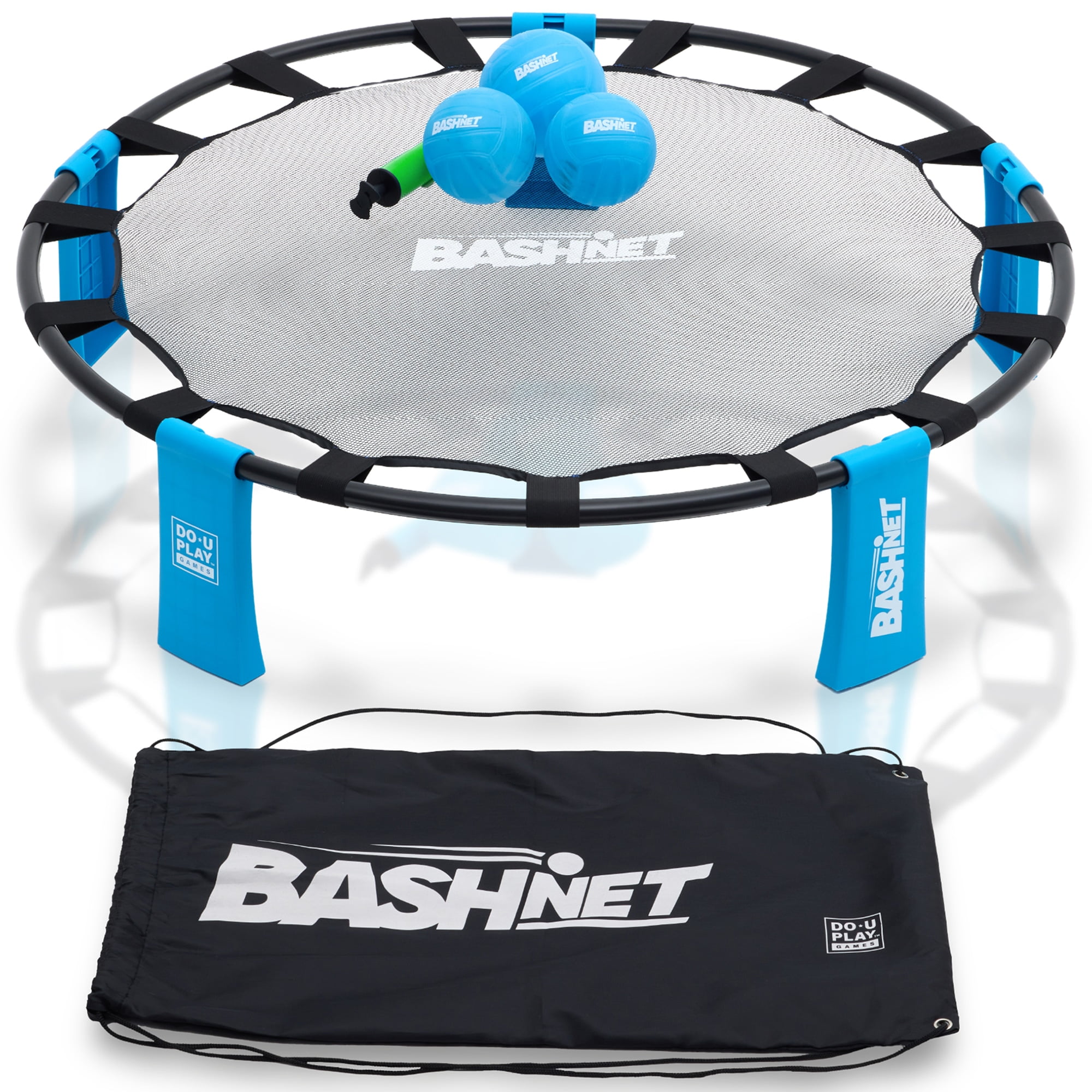 Do-U-Play: Bash-Net Game Set - Volleyball Meets Bouncing Trampoline ...