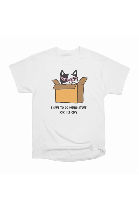 Do Weird Stuff T-Shirt Tee Gift For Him Merch For Her Apparel For Friend