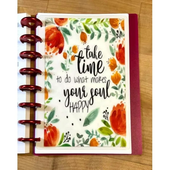 Do What Makes Ur Soul Happy Dashboard 4 Use W Tul/Arc (8 Disc) Planner-