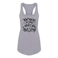 thumbnail image 1 of Do What Makes You Awesome Racerback Tank Women -Image by Shutterstock, Female x-Small, 1 of 4