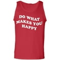 thumbnail image 1 of Do What Makes You Happy Adult Tank Top, 1 of 3