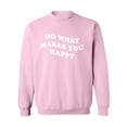 thumbnail image 1 of Do What Makes You Happy Crewneck Sweatshirt, 1 of 3