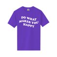 thumbnail image 1 of Do What Makes You Happy Short Sleeve Neon T-Shirt, 1 of 1
