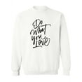 thumbnail image 1 of Do What You Love Design. Sweatshirt Women -Image by Shutterstock, Female x-Large, 1 of 4