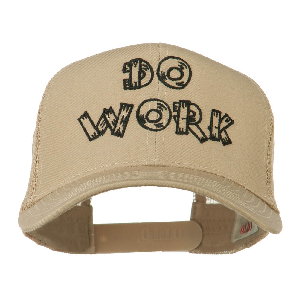 Director Embroidered Mesh Back Cap - Adjustable Snapback For Adults - View #3