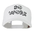 thumbnail image 1 of Do Work Embroidered Mesh Back Cap - White OSFM, 1 of 5