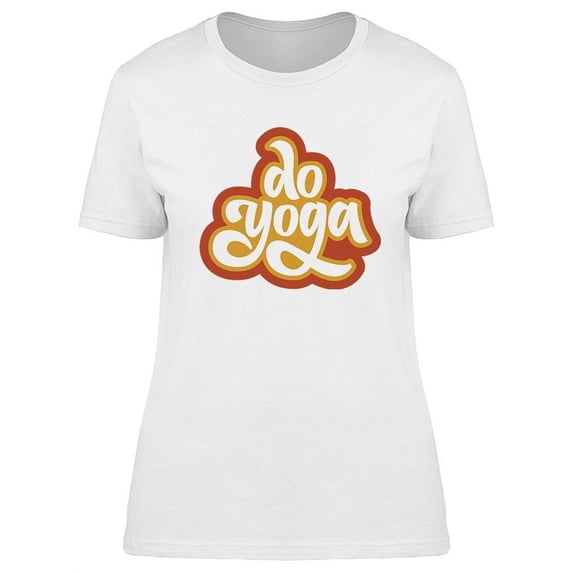 Do Yoga! T-Shirt Women -Image by Shutterstock, Female Small