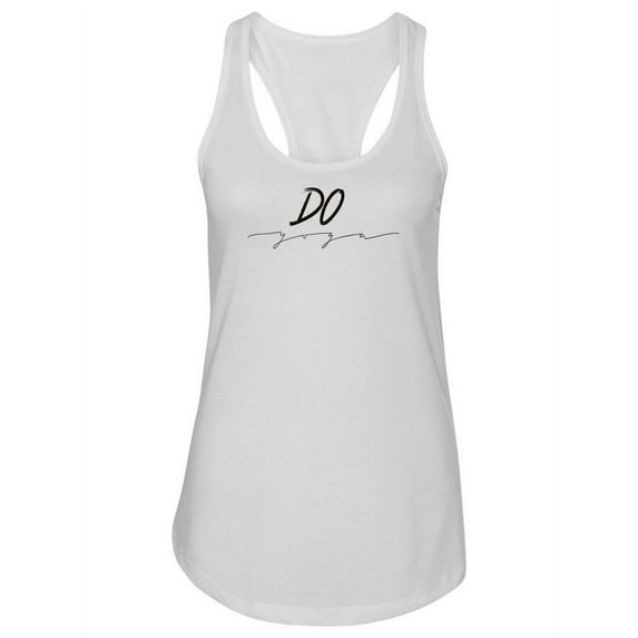 Do Yoga Tank Women -Image by Shutterstock, Female Small