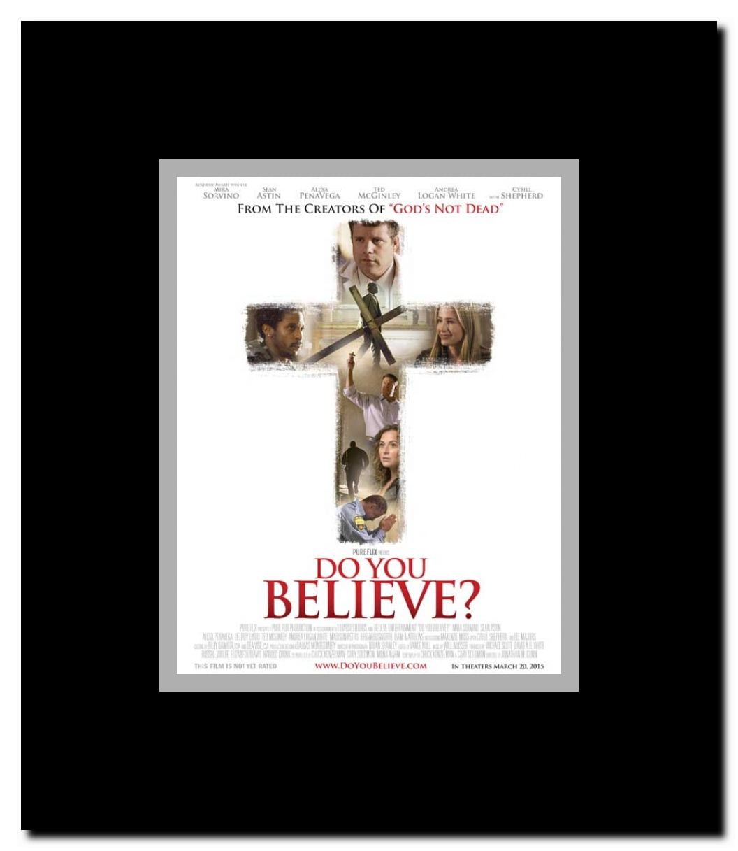 Do You Believe? Framed Movie Poster