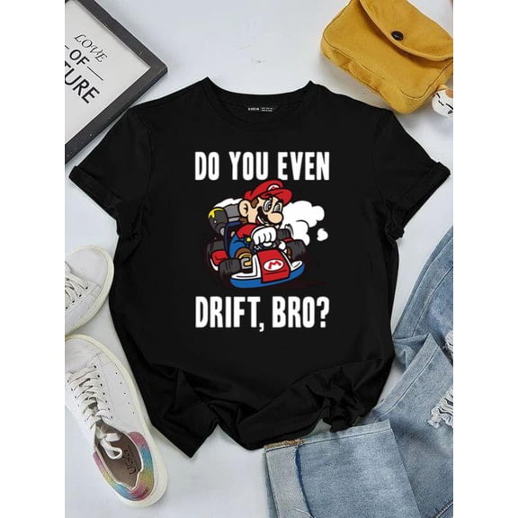 Do You Even Drift Bro Funny Car Racing JDM Meme Graphic Tee Unisex tee V51192, for men & women, up to size 5XL