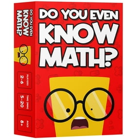 Do You Even Know Math? - STEM Card Game for Kids 8+, Teens and Adults