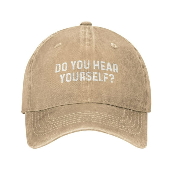 Do You Hear Yourself Hat for Women Funny Baseball Caps Funny Birthday Gifts for Women