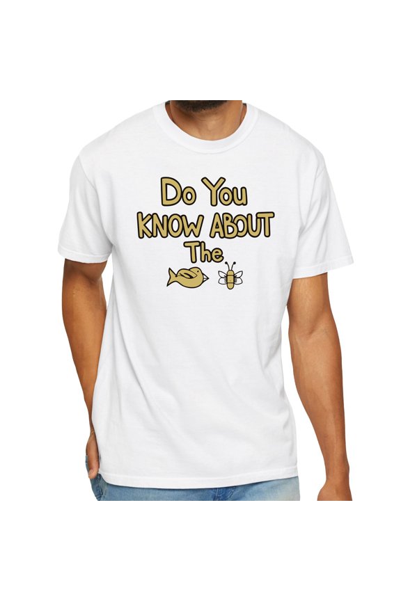 Do You Know About The Shirt – Funny Fish & Bee Meme Tee, Sam Cowell Inspired Graphic T-Shirt for Fans