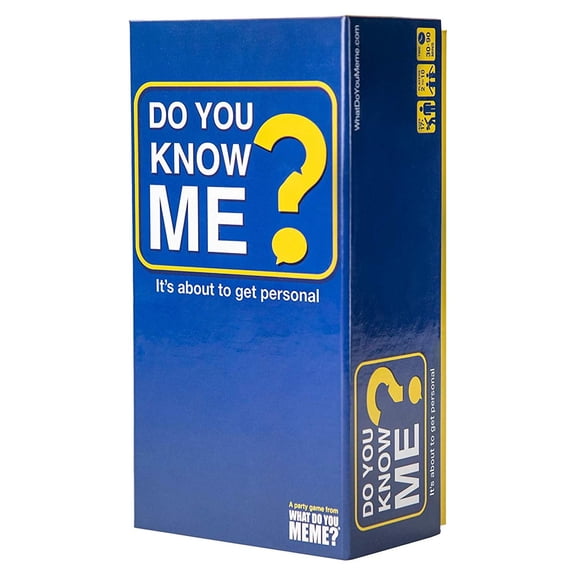 Do You Know Me? Adult Party Game by What Do You Meme? Card Game That Puts You And Your Friends In The Hot Seat Ages 17+