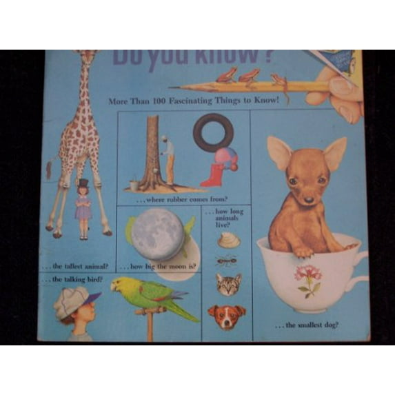 Pre-Owned Do You Know? Pictback (Paperback) 0394840704 9780394840703