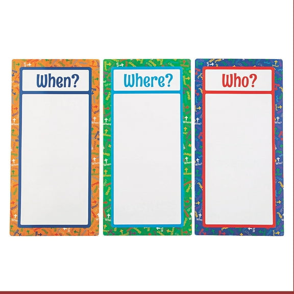 Do You Know Religious Dry Erase Pstr Set - Stationery - 6 Pieces
